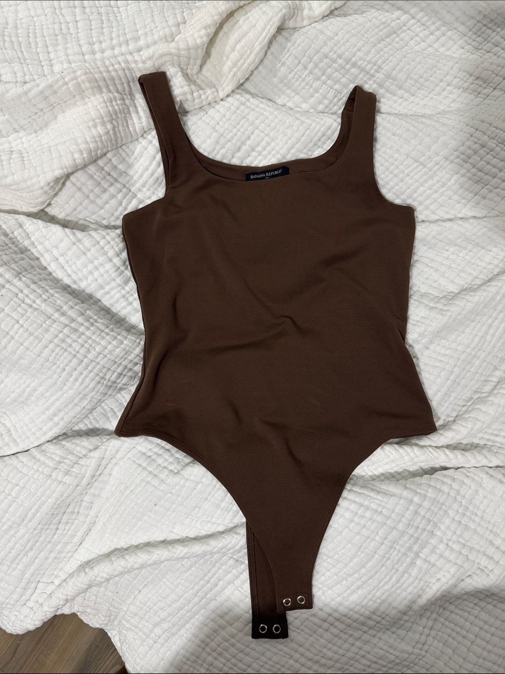 Banana Republic Brown One-Piece Bodysuit